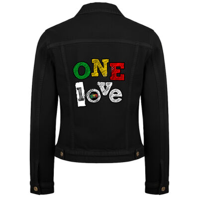 Reggae Shed Denim One Love Womans Thumbnail