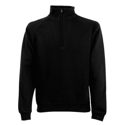 Reggae Shed Parrots Zip Neck Sweatshirt Mens Thumbnail