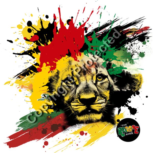 Reggae Lion with Logo Thumbnail